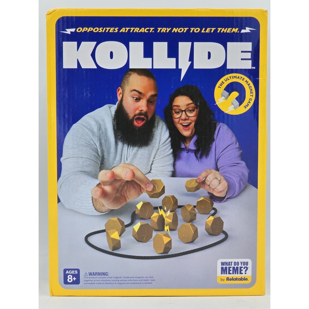 NIB Kollide by Relatable Exciting Magnetic Family Game Night Fun -BOX DAMAGED